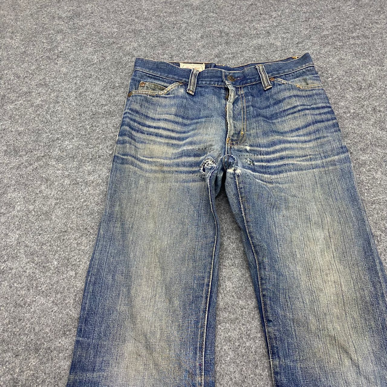 Japanese Brand 💥Best Offer💥Vintage Mc Campbell Bootcut Distressed Denim Size US 30 / EU 46 - 13 Thumbnail