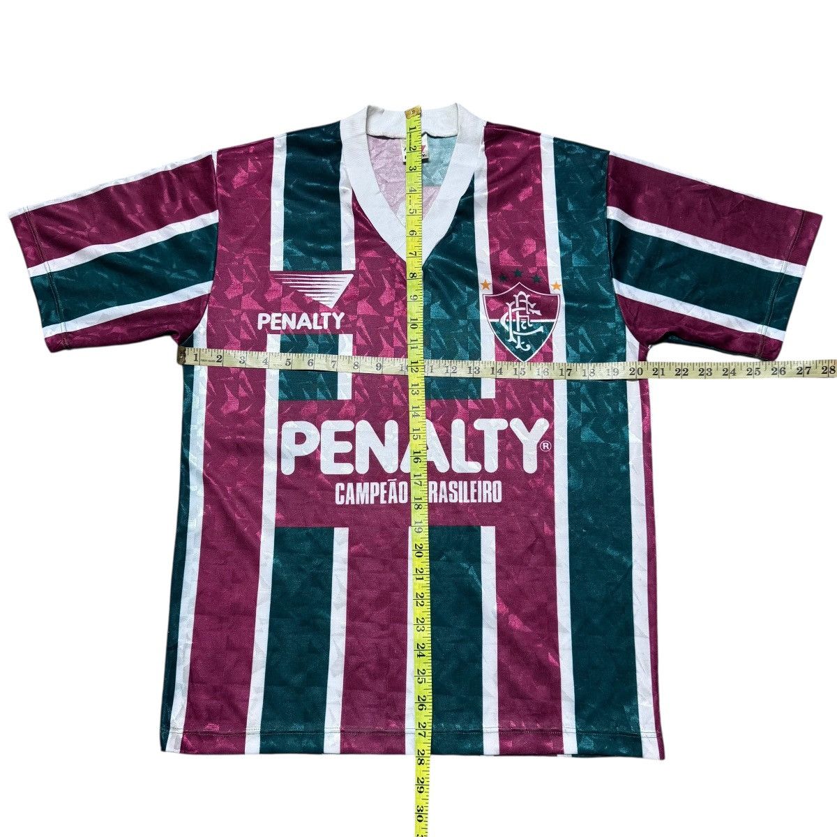 Vintage Vintage 92/93 Fluminense Jersey Home Size US M / EU 48-50 / 2 - 10 Thumbnail
