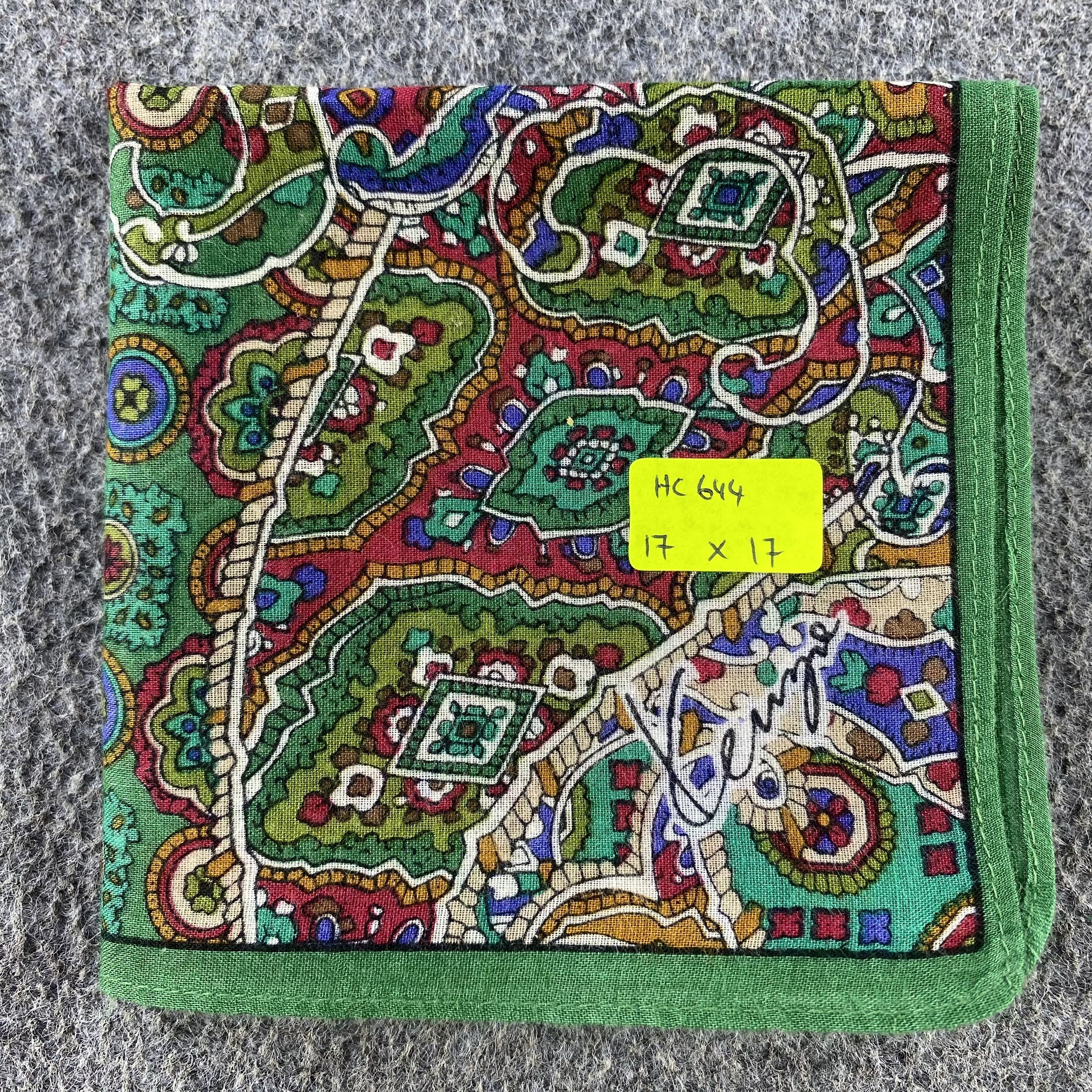 Kenzo × Vintage Kenzo Handkerchief/Neckerchief/Bandana HC644 Size ONE SIZE - 5 Thumbnail