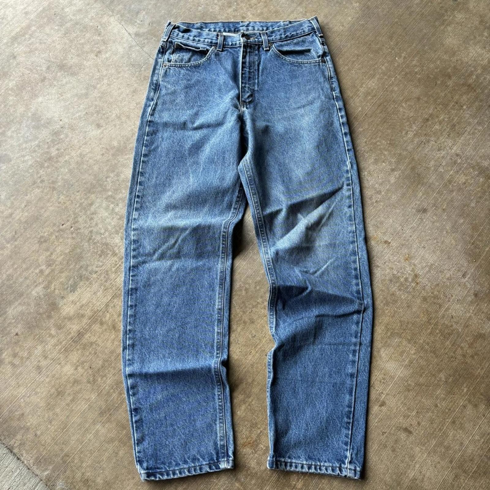 Carhartt CARHARTT essential straight-leg jeans Size US 32 / EU 48 - 3 Thumbnail