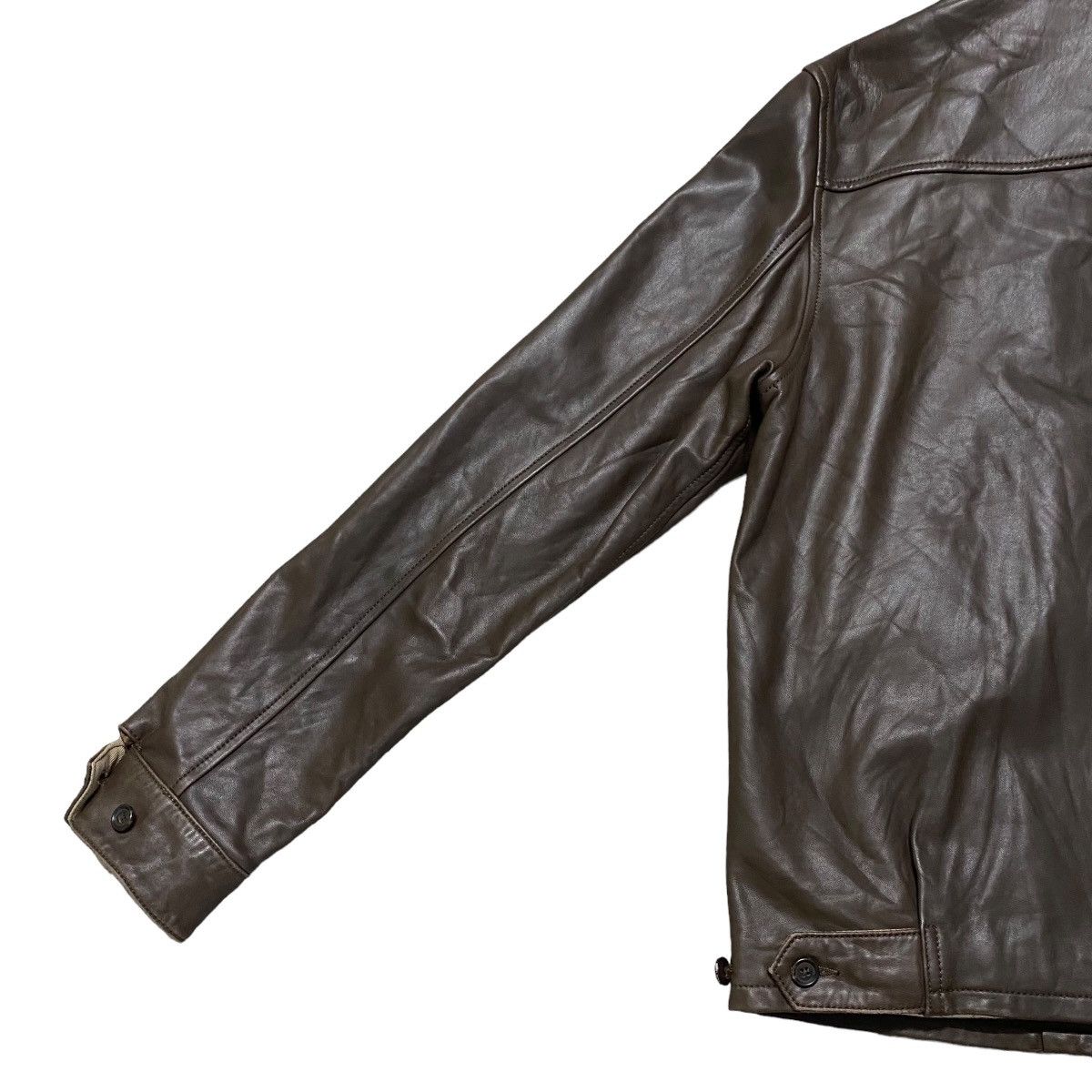 Polo Ralph Lauren Vintage Polo Ralph Lauren Leather Jacket Small Poney Size US S / EU 44-46 / 1 - 9 Thumbnail