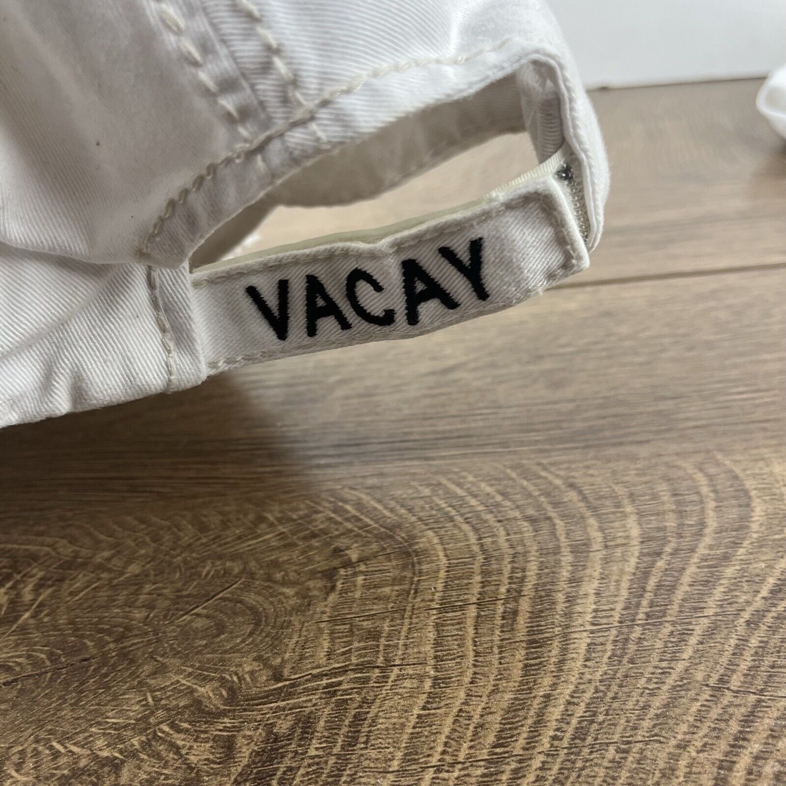 Other Vacay All Day Hat Vacation Vacay Hat White Adjustable Hat Wh Size ONE SIZE - 10 Thumbnail