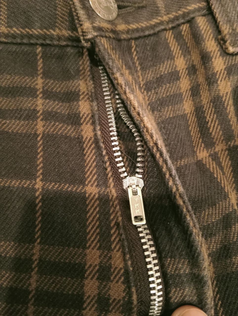 Burberry VINTAGE BURBERRY BLUE LABEL NOVA CHECK JEANS Size US 34 / EU 50 - 5 Thumbnail