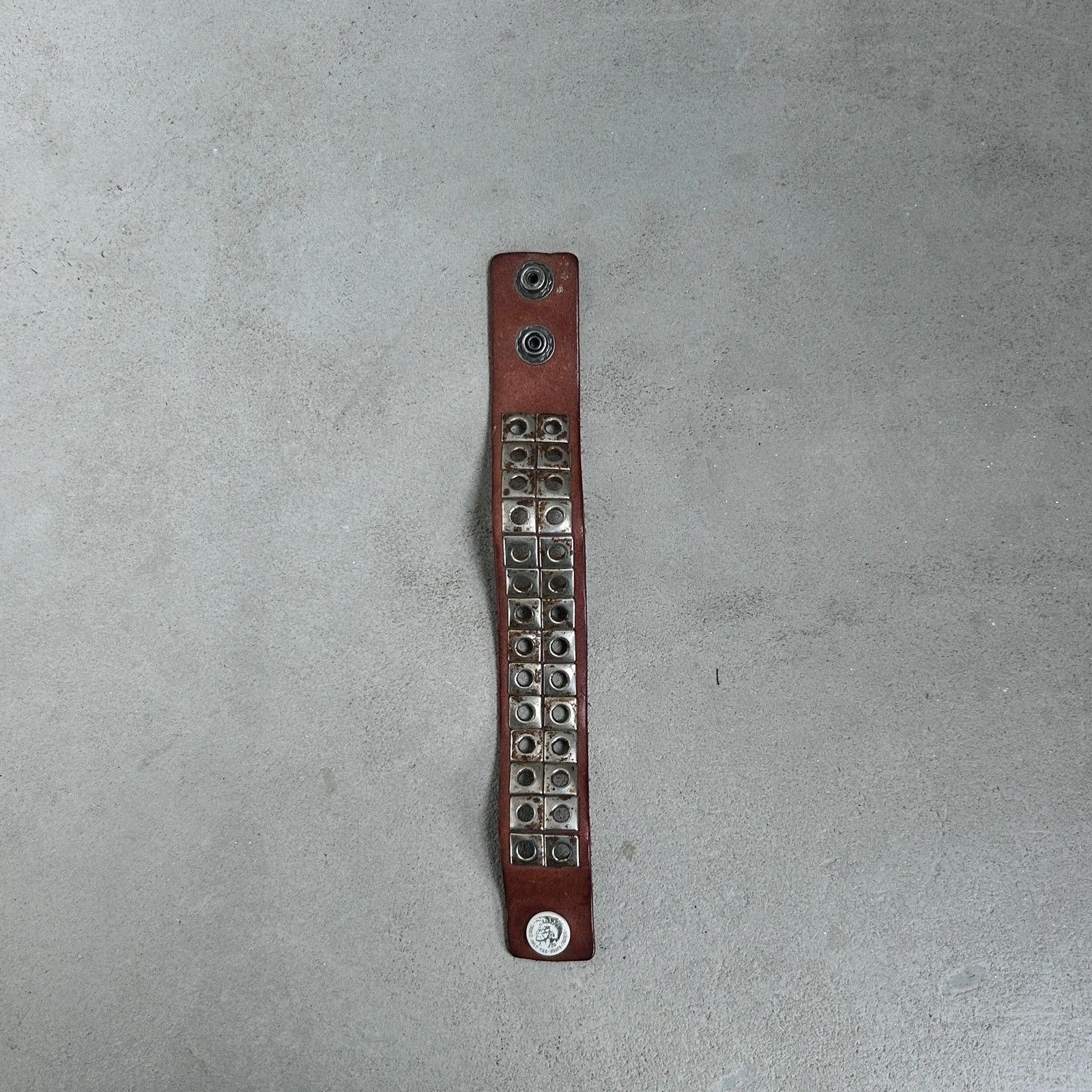Diesel Vintage Diesel Leather Bracelet Size ONE SIZE - 1 Thumbnail