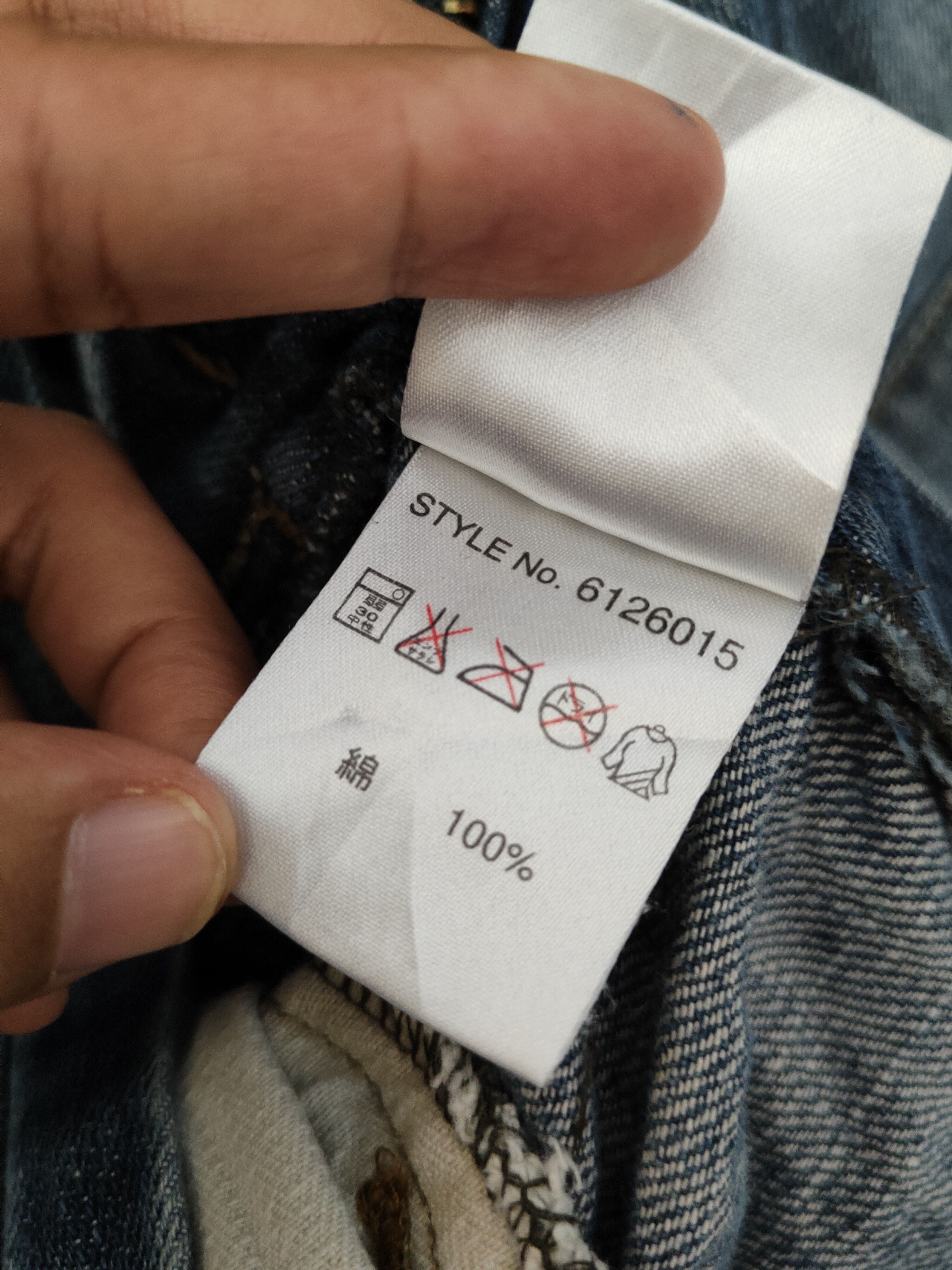 Avirex Avirex Blue multipocket Distressed Ripped denim Jeans #W1694 Size US 30 / EU 46 - 15 Thumbnail