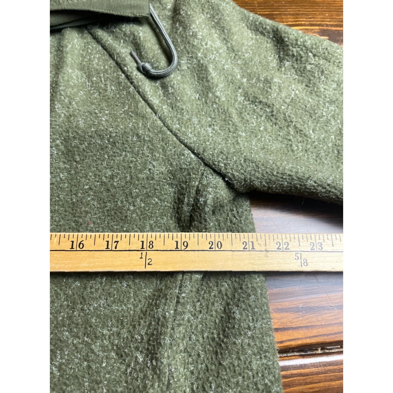 Avia VINTAGE AVIA Sweater Women's L Green Fleece Full Zip Drawstring Activewear Size L / US 10 / IT 46 - 7 Thumbnail