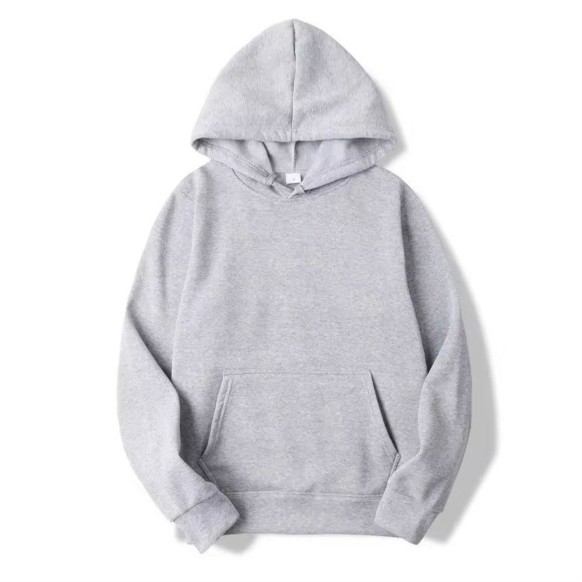 Japanese Brand × Vintage Basic Gray Hoodie Sweatshirt Size US M / EU 48-50 / 2 - 1 Thumbnail