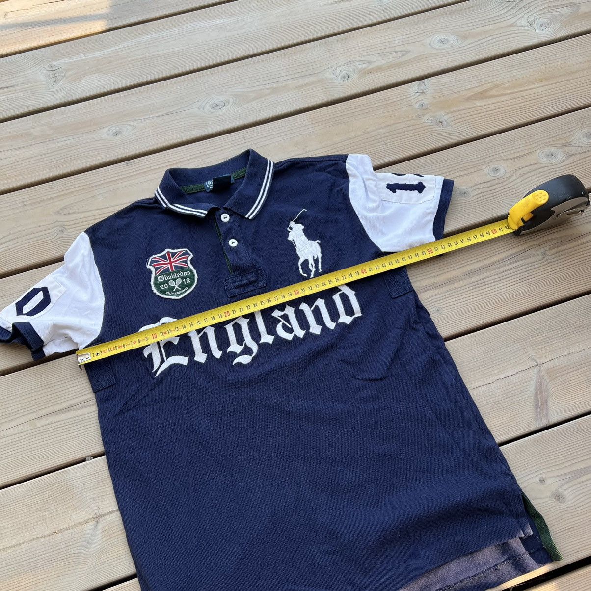 Polo Ralph Lauren Polo Ralph Lauren Rare Vintage England Chief Keef Big Pony Size US S / EU 44-46 / 1 - 8 Thumbnail