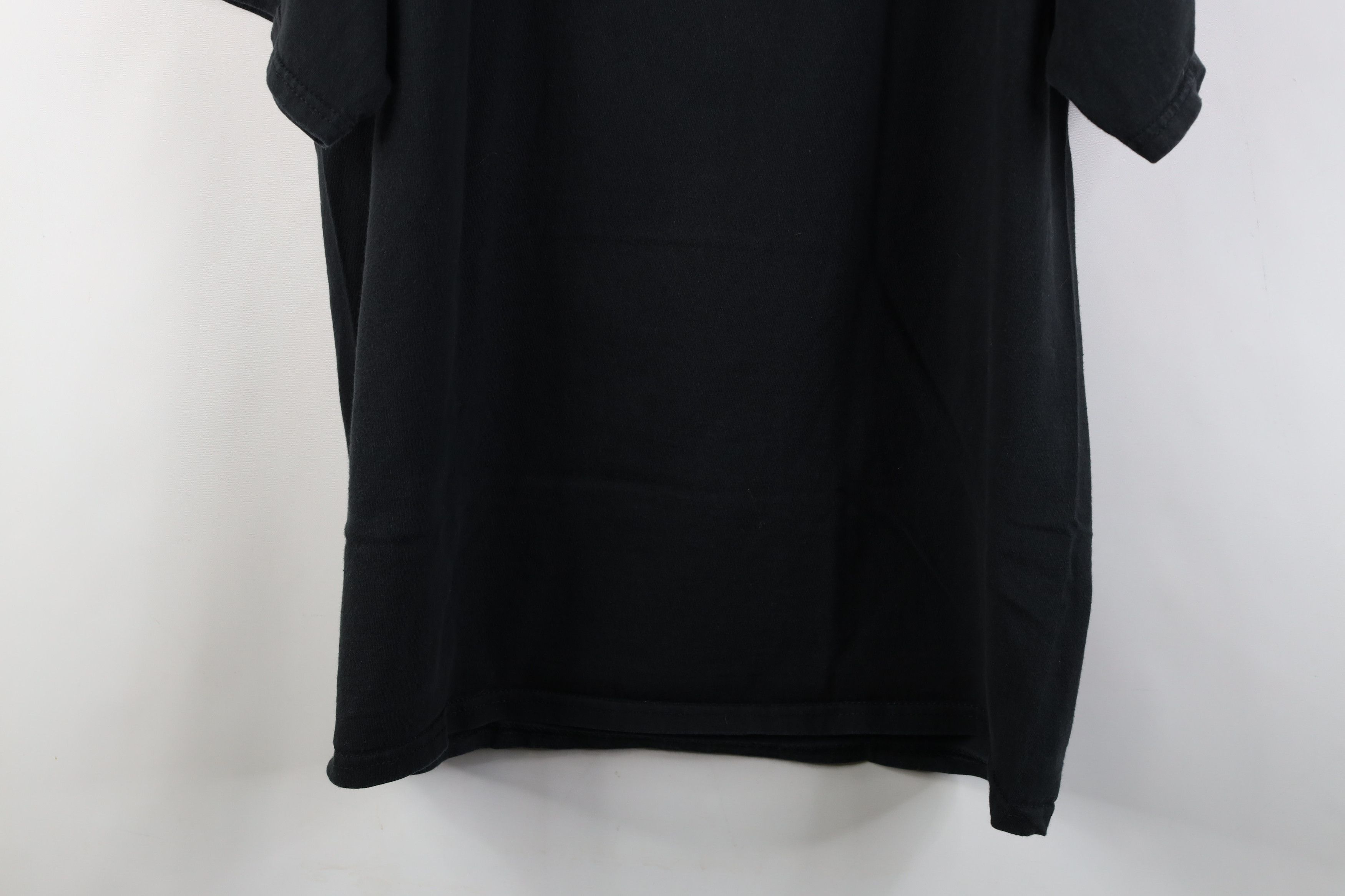 Vintage Vintage 90s Detroit Red Wings Hockey T-Shirt Black Cotton Size US XL / EU 56 / 4 - 13 Thumbnail