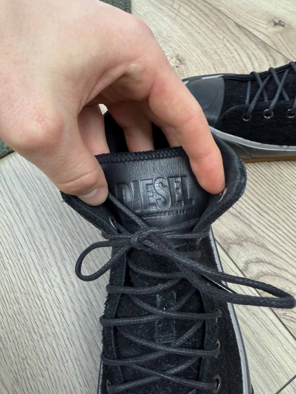 Diesel × Vintage Diesel Leather high shoes Size US 8 / EU 41 - 5 Thumbnail