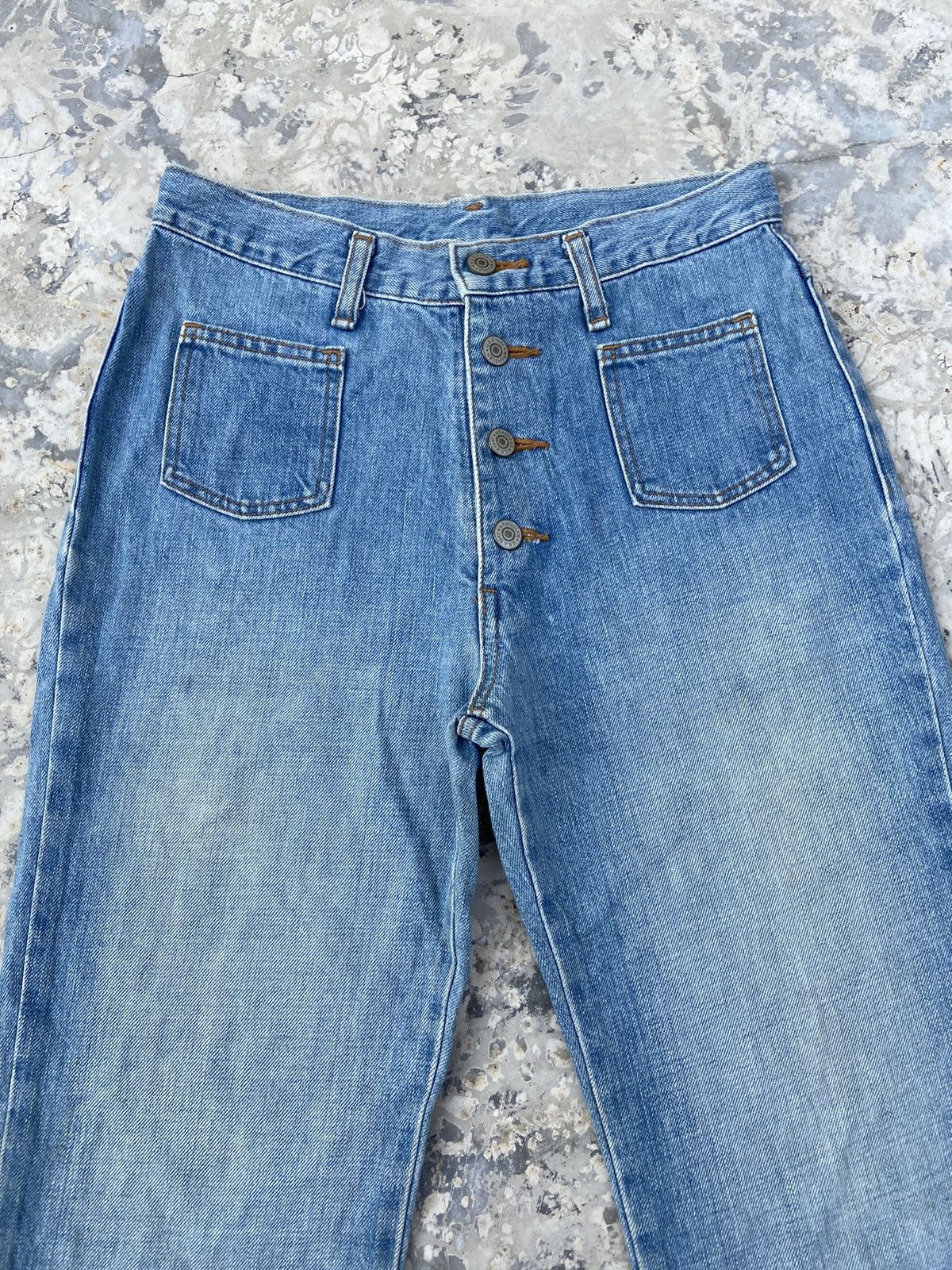 Vintage × Wrangler Vintage Wrangler flare denim pants women Size 26" / US 2 / IT 38 - 4 Thumbnail