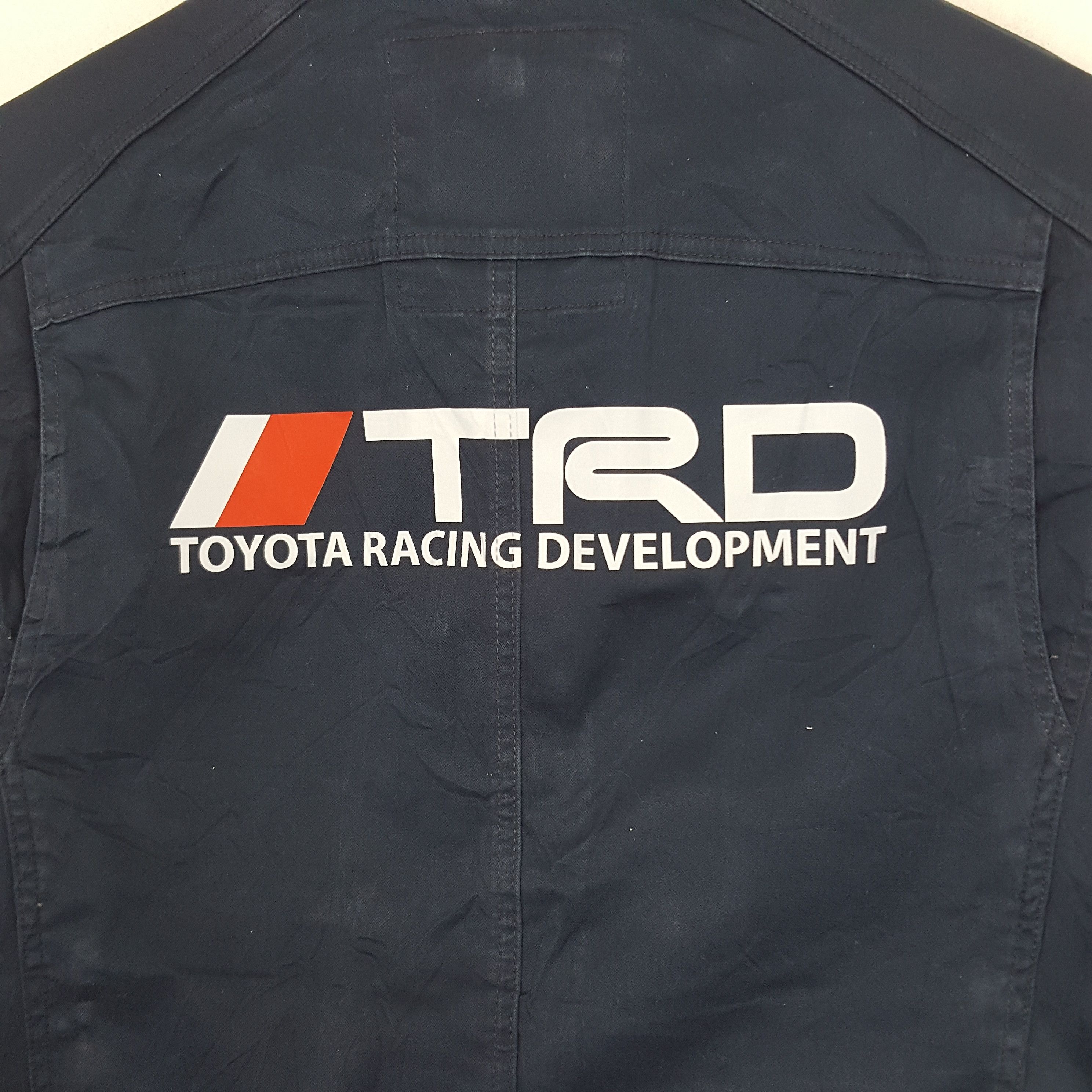 Japanese Brand × Vintage Vintage TRD Toyota Racing Development Custom Art Jacket Size US M / EU 48-50 / 2 - 2 Thumbnail