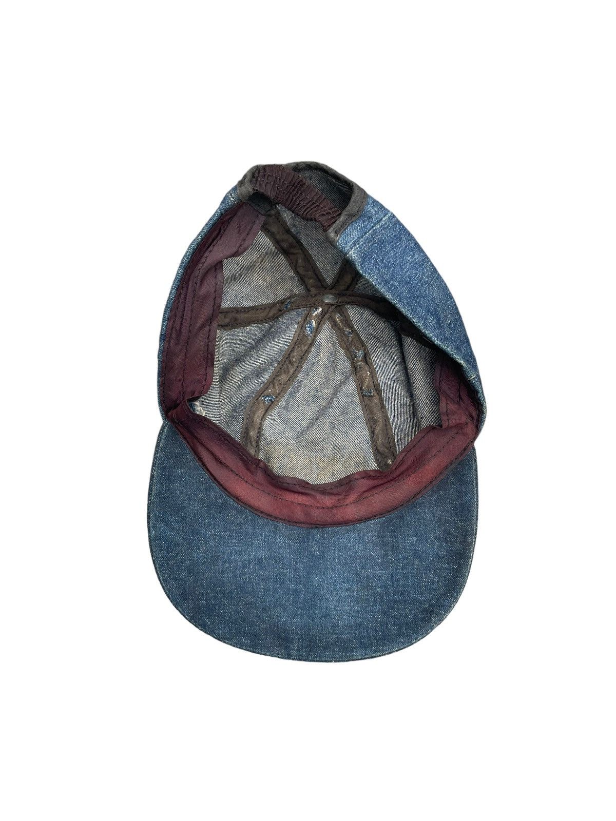 DKNY × Le Grande Bleu (L.G.B.) × Vintage Vintage DKNY Denim Cap Size ONE SIZE - 7 Thumbnail