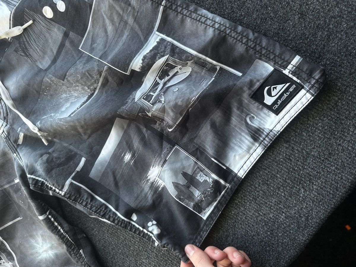 Quiksilver 🚨Vintage Quiksilver Shorts Big Logo Y2K Style 90s Surfing Size US 32 / EU 48 - 5 Thumbnail