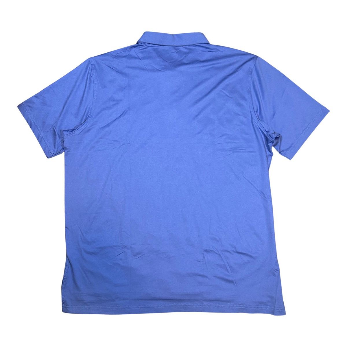 Peter Millar Peter Millar Port Blue Solid Stretch Jersey Performance Polo Size US XXL / EU 58 / 5 - 3 Thumbnail