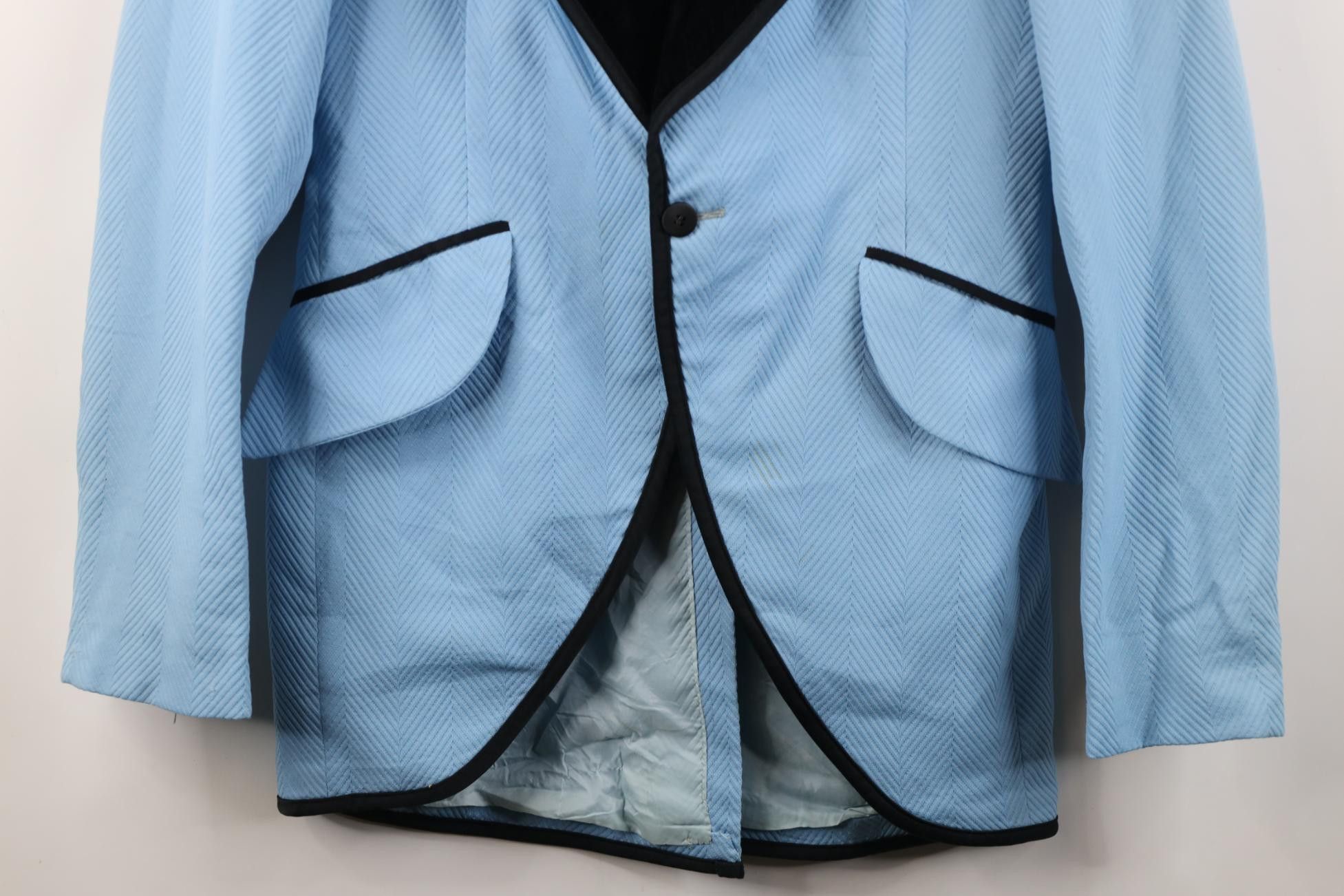 Vintage Vintage 60s Rockabilly Prom Tuxedo Suit Blazer Jacket USA Size US L / EU 52-54 / 3 - 3 Thumbnail