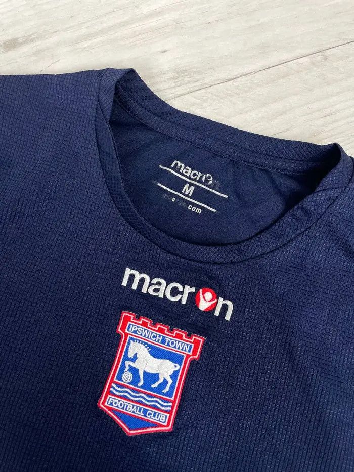 Macron Macron Ipswich Town Football Shirt Soccer Jersey Long Sleeve Size US M / EU 48-50 / 2 - 2 Thumbnail
