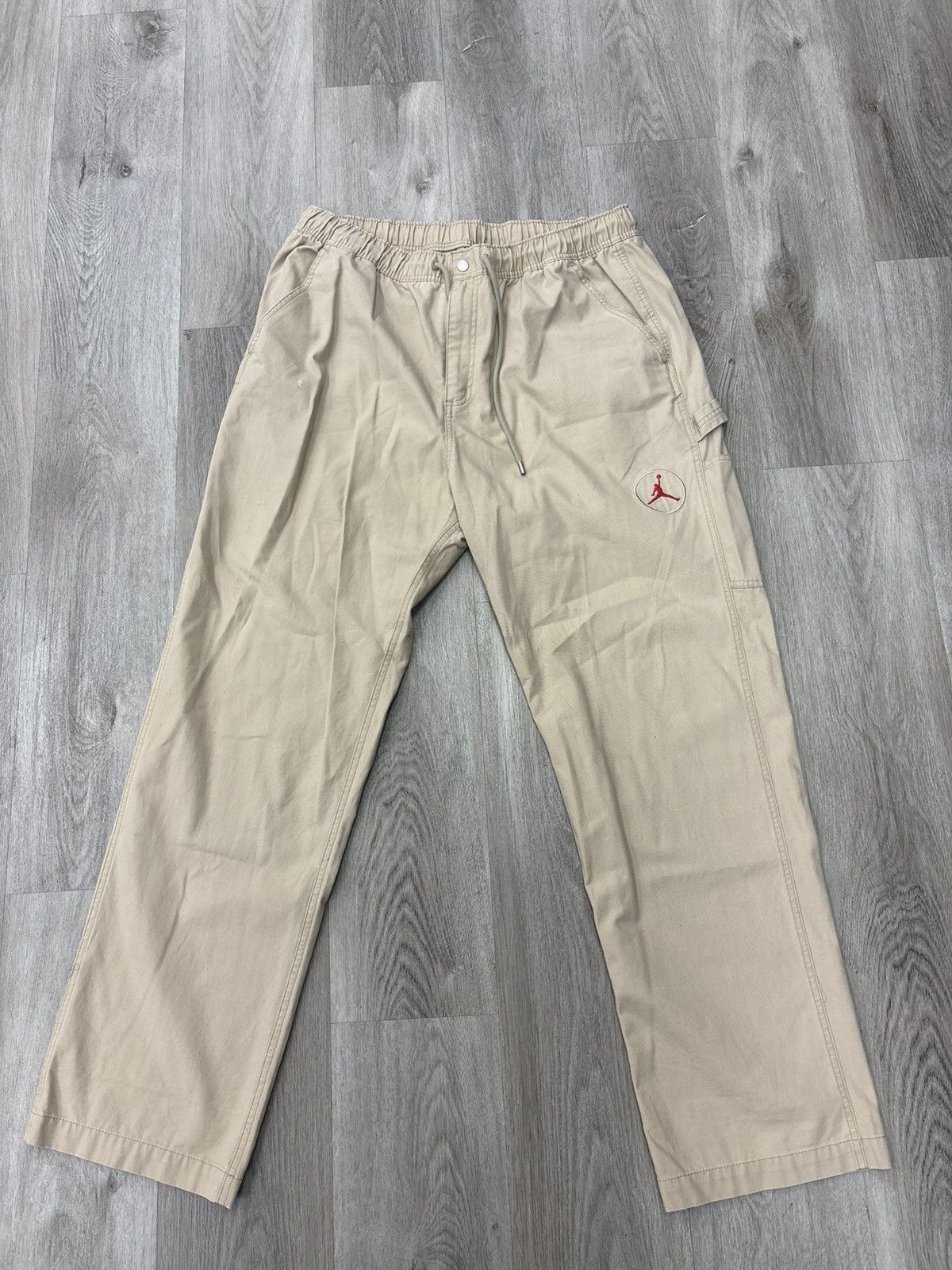 Jordan Brand × Travis Scott Travis Scott Cactus Jack x Jordan Canvas Pant Size XL New Size US 36 / EU 52 - 1 Thumbnail