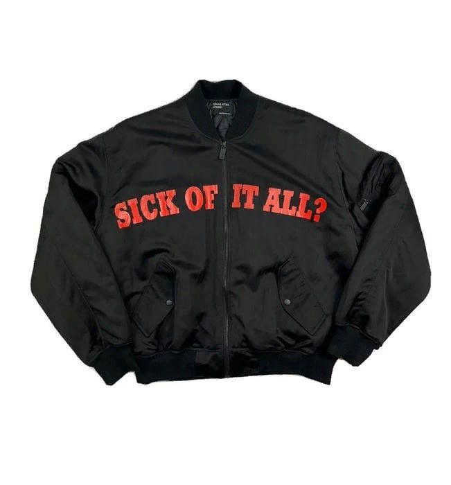 Enfants Riches Déprimés “SICK OF IT ALL?” OS Bomber Jacket