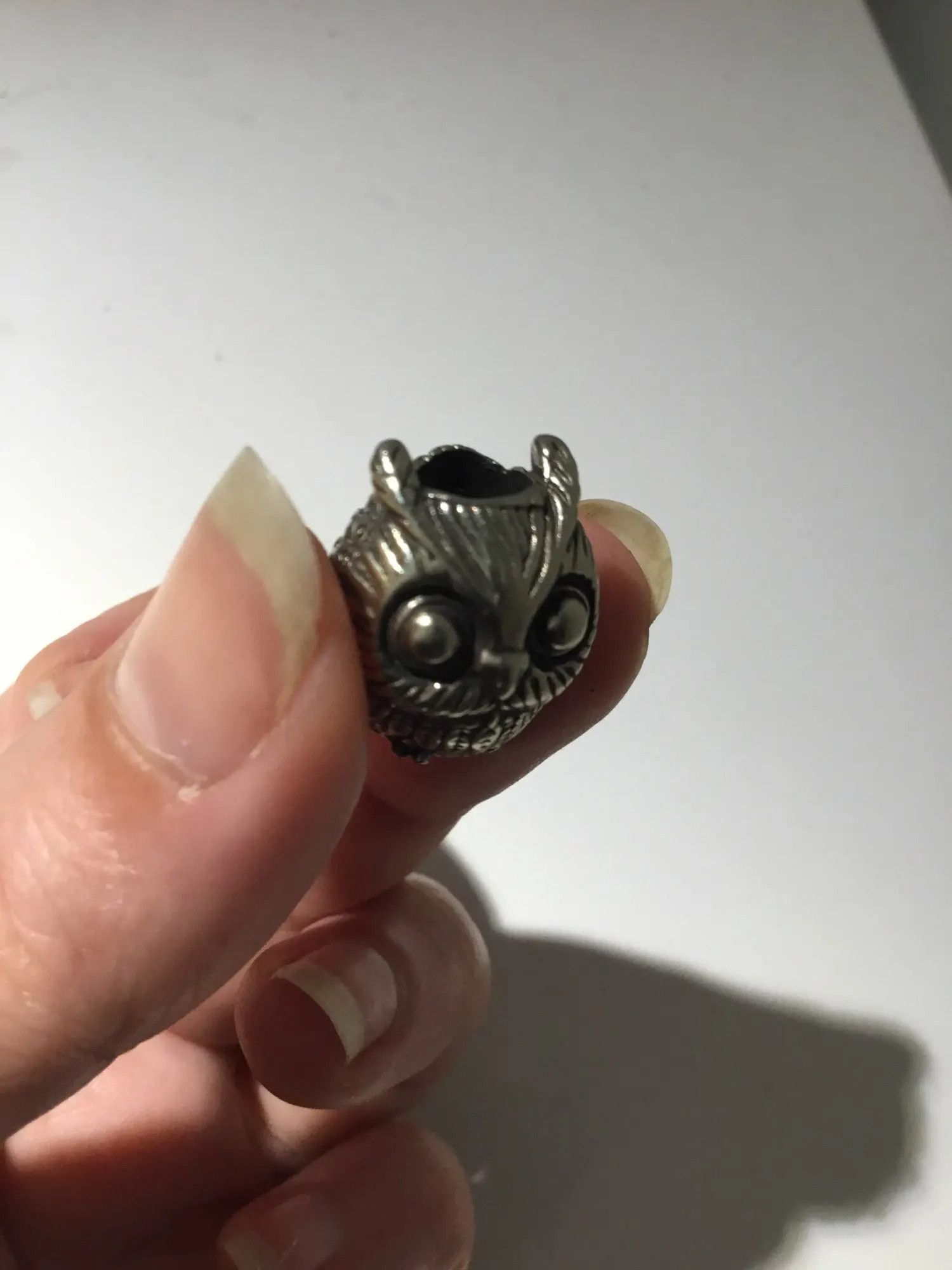 Handmade 3Pcs Cute Owl Beads Paracord Bead Zipper Umbrella Rope Size ONE SIZE - 3 Thumbnail