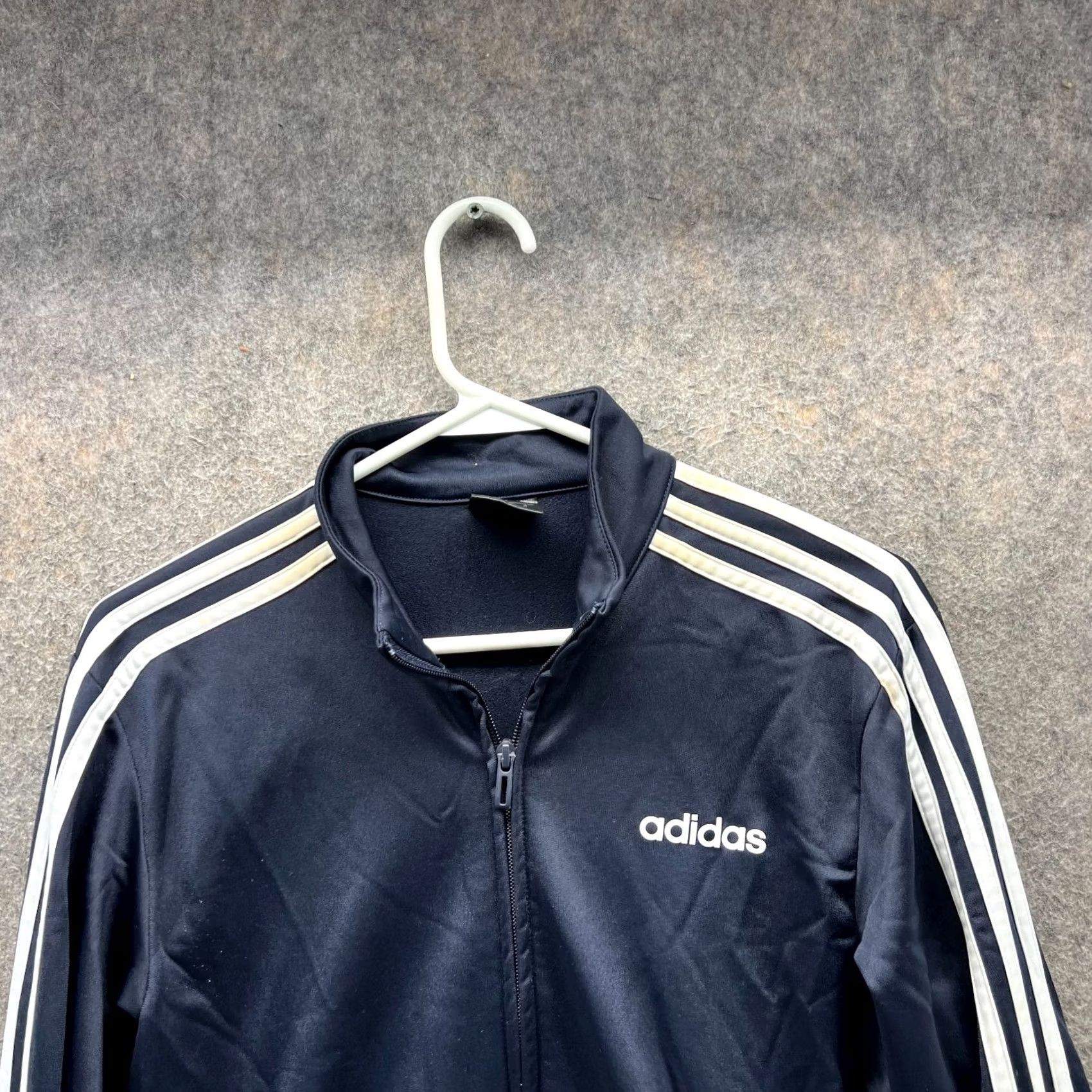 Adidas VINTAGE Adidas Track Jacket Mens Small Navy Blue Firebird Stripes Full Zip 90s Size US S / EU 44-46 / 1 - 3 Thumbnail