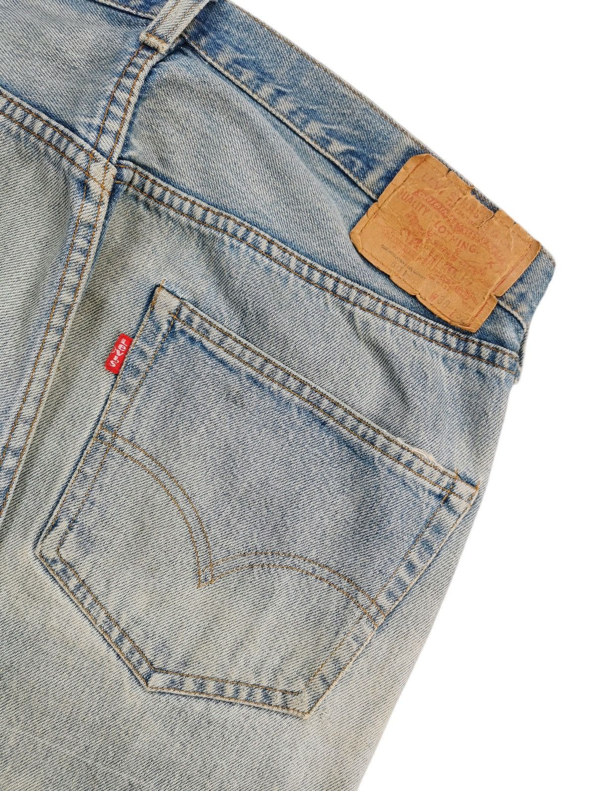 Levi's 80s Vintage Levis 501 Selvedge Rindem Top Button2 Size US 36 / EU 52 - 14 Thumbnail