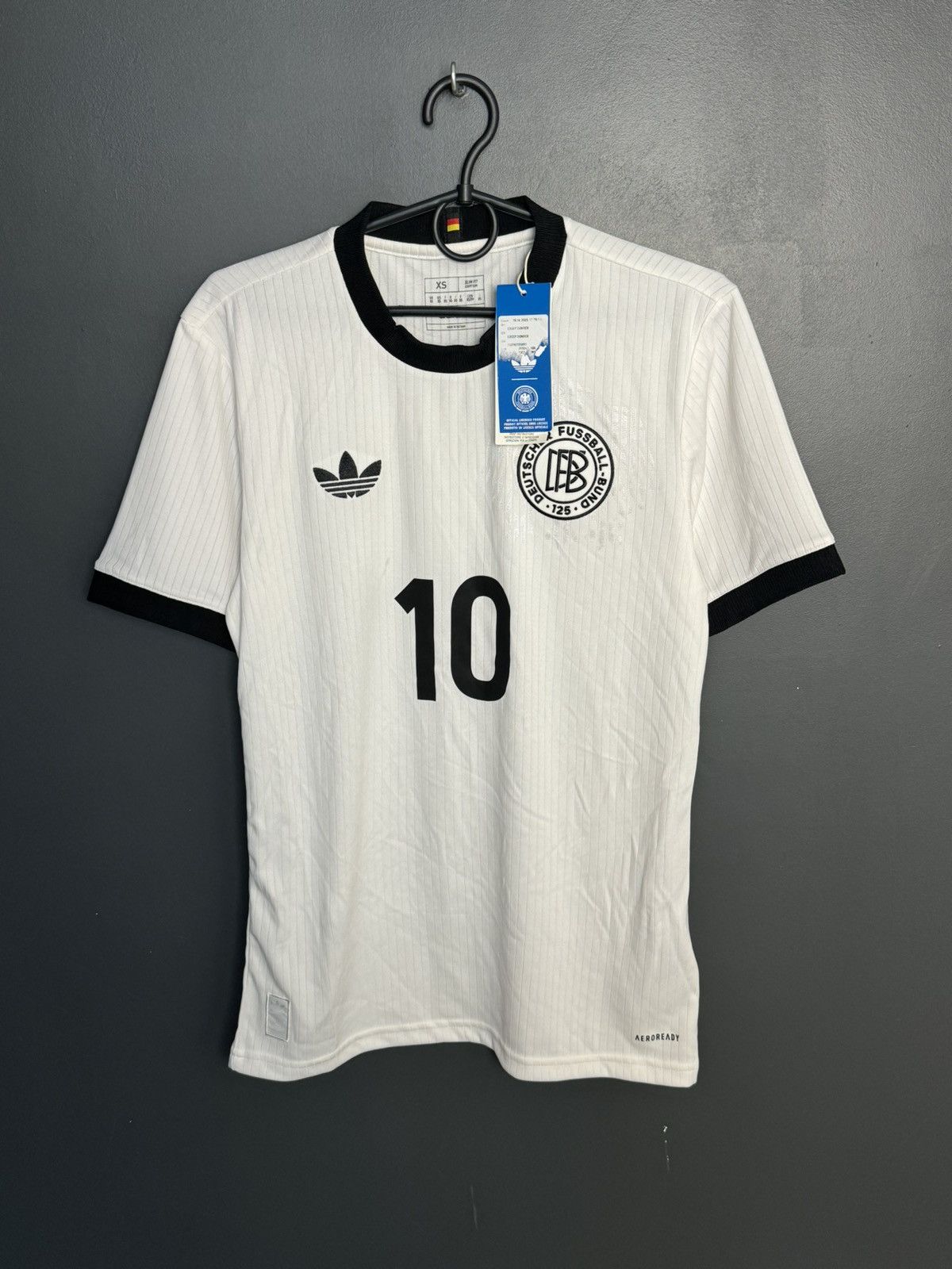 Adidas Germany Anniversary 125 Laura Freigang Football Jersey Size XS / US 0-2 / IT 36-38 - 2 Thumbnail