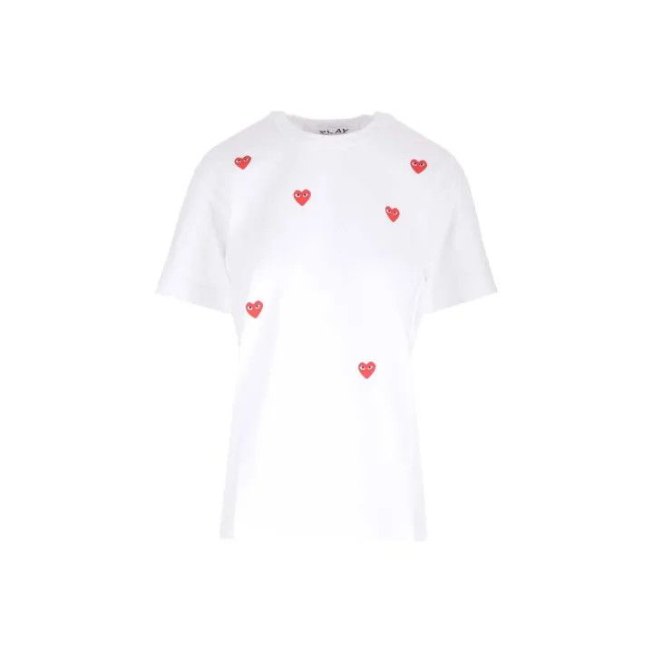 Comme des Garçons Play Heart Logo Tee 0079