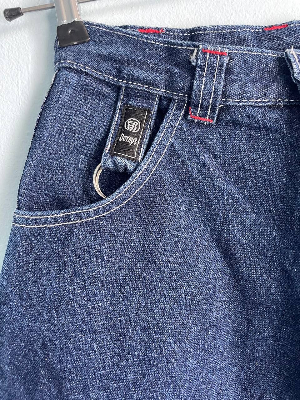 Jean × Vintage VINTAGE Y2K BAGGY BERNY FLYING B SKATER JEANS JNCO STYLE Size US 28 / EU 44 - 6 Thumbnail