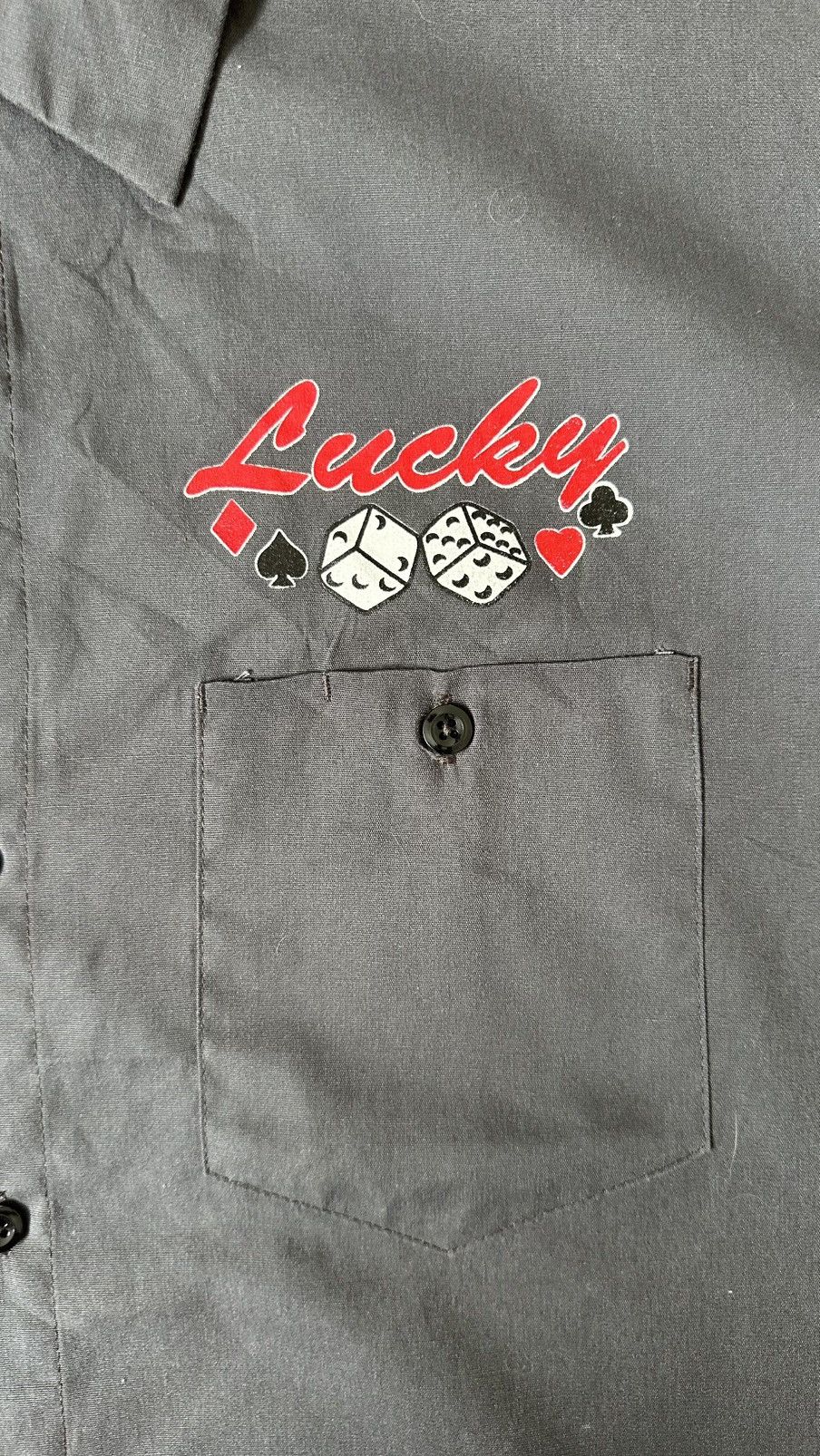 Dickies VINTAGE THE MENS ROOM STORE LADY LUCK WORKWEAR Size US XL / EU 56 / 4 - 3 Thumbnail