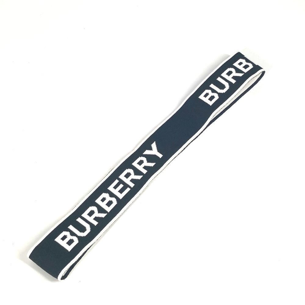 Burberry Burberry Logo Headband Accessories Hair Band Nylon Women Black Size ONE SIZE - 1 Thumbnail
