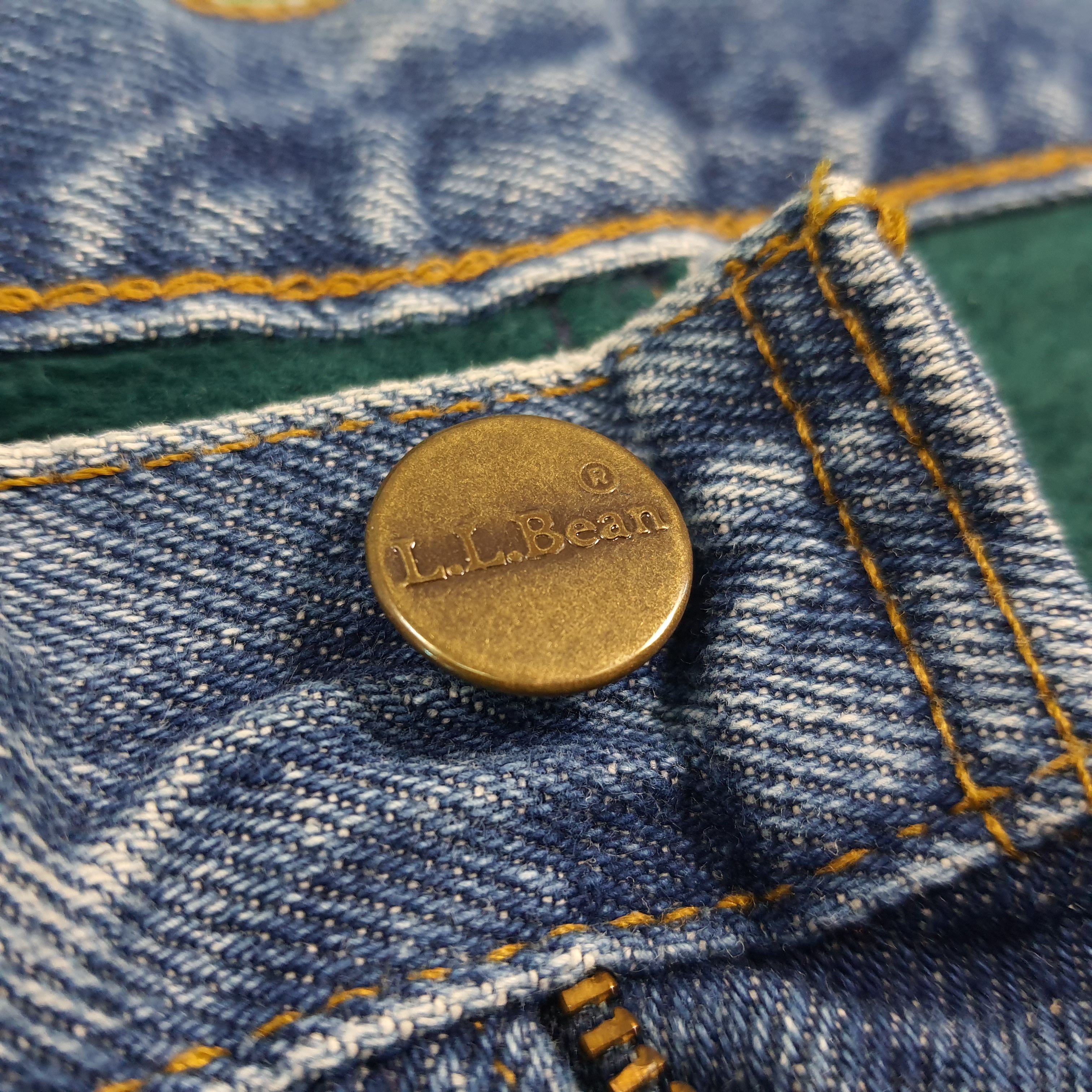 L.L. Bean Vintage L.L. Bean Classic Fleece Lines Jeans C280N1 Size US 33 - 7 Thumbnail
