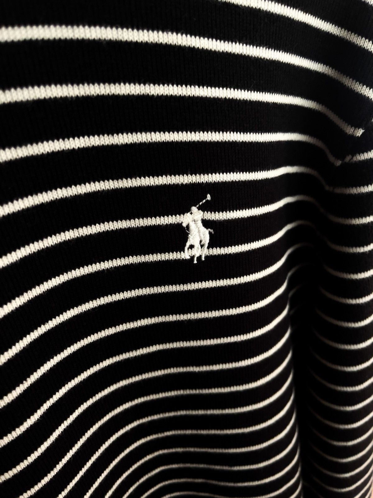 Polo Ralph Lauren Polo Ralph Lauren Striped Turtleneck Cardigan Size US M / EU 48-50 / 2 - 2 Thumbnail