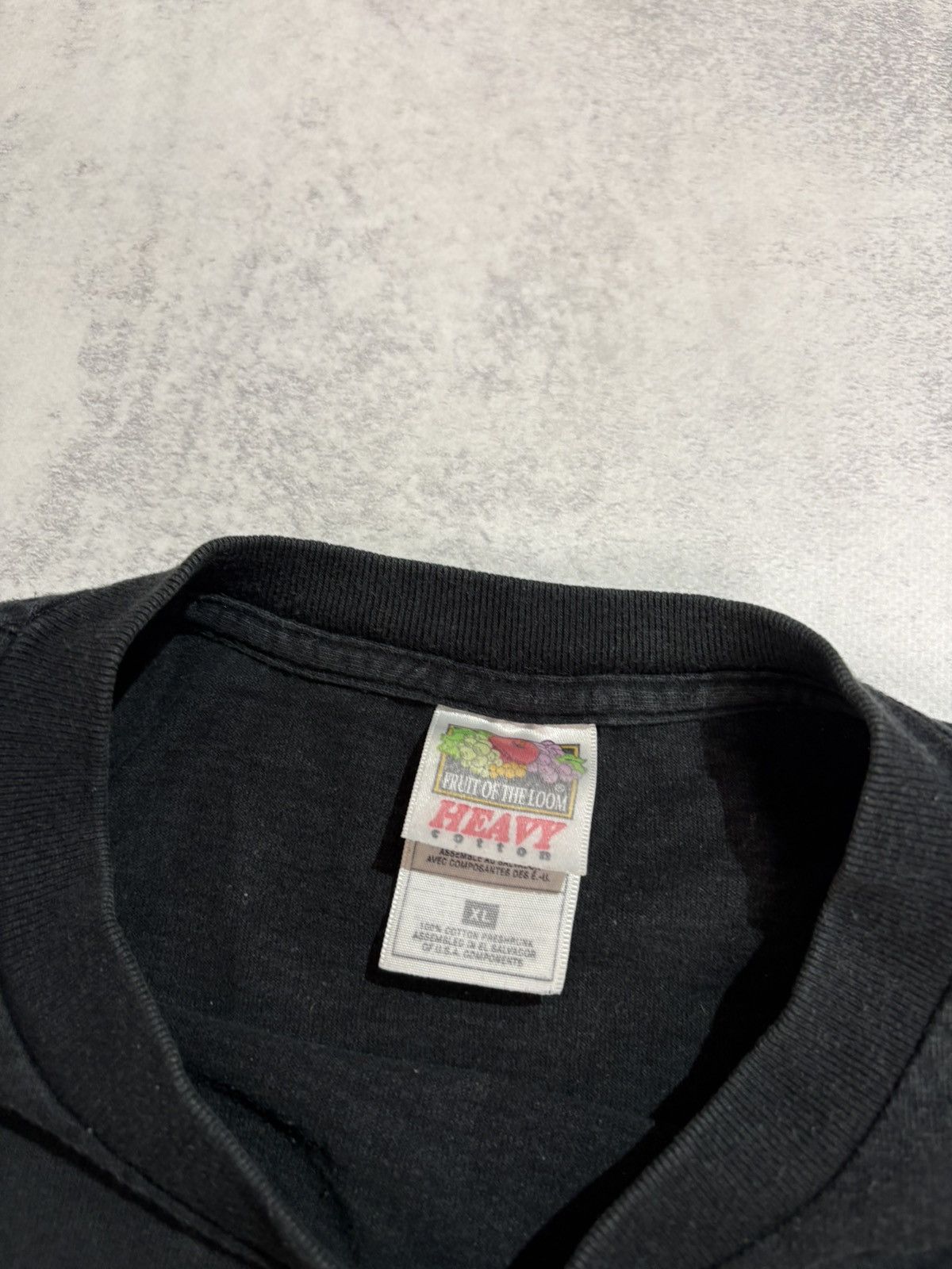 Fruit Of The Loom The Mark New York City T-Shirt Faded VTG 90s Hotel Archive Size US XL / EU 56 / 4 - 5 Thumbnail