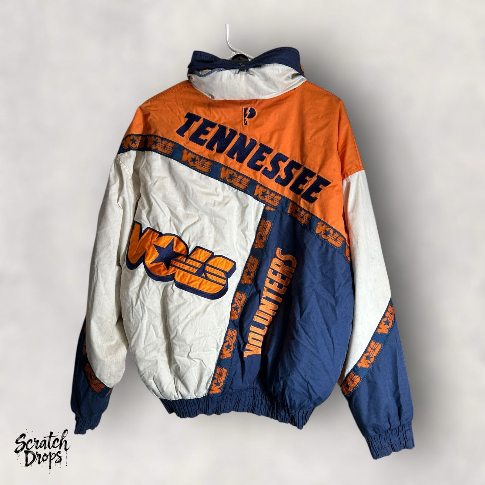 Pro Player VTG Tennessee Vols Pro Player Jacket XL Colorblock 90s Size US XL / EU 56 / 4 - 1 Thumbnail