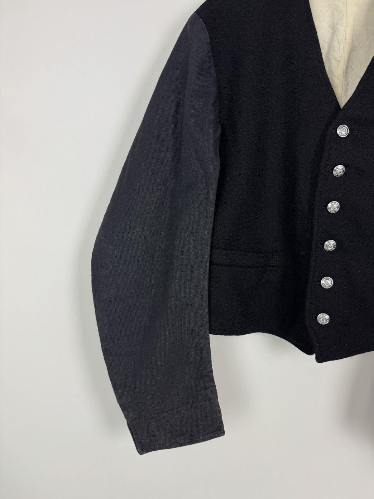 Vintage 60’s Vintage British Railways Guards Wool Short Chore Jacket Size US S / EU 44-46 / 1 - 9 Thumbnail