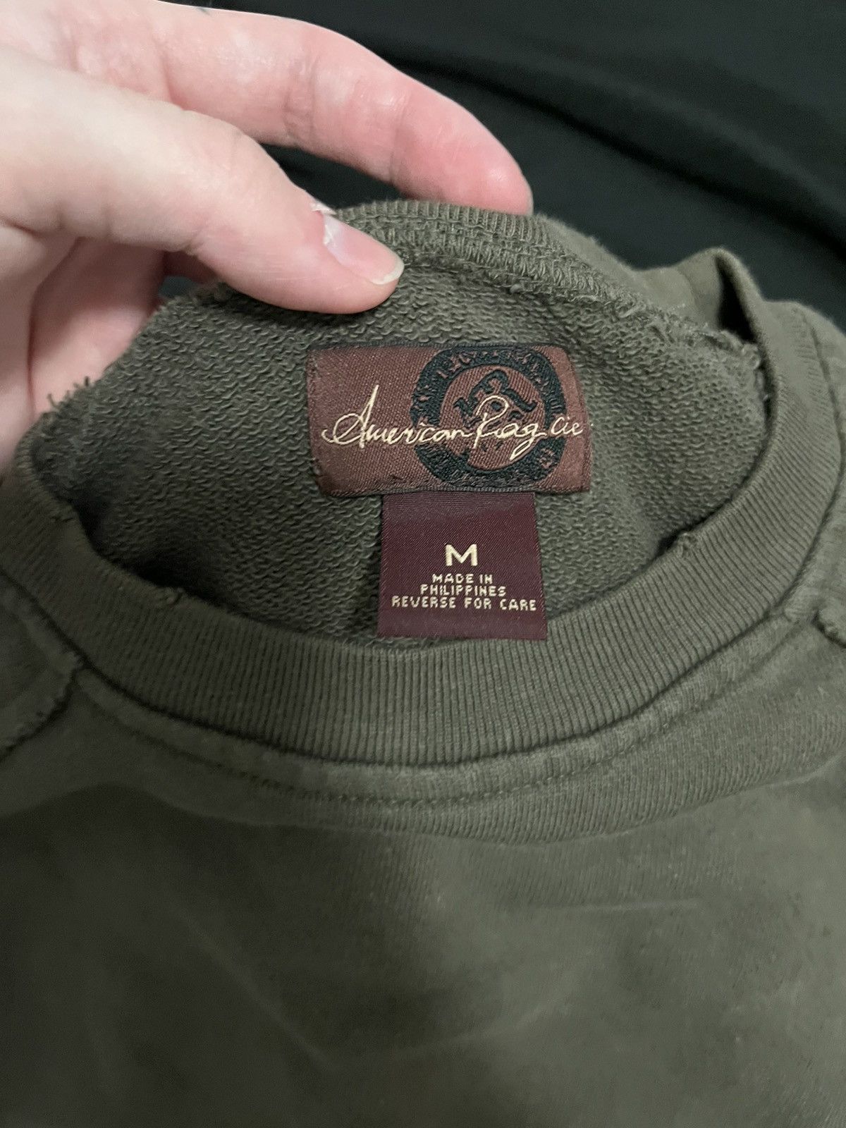 Other Olive crewneck Size US M / EU 48-50 / 2 - 2 Thumbnail