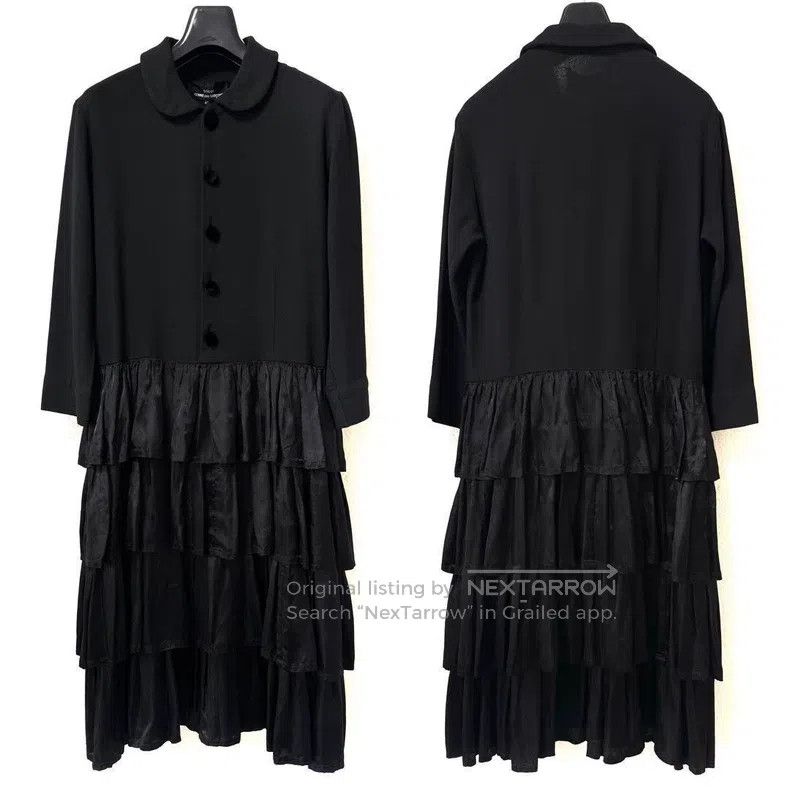 Comme des Garcons Comme des Garcons Round-collar pleated dress Size M / US 6-8 / IT 42-44 - 3 Thumbnail