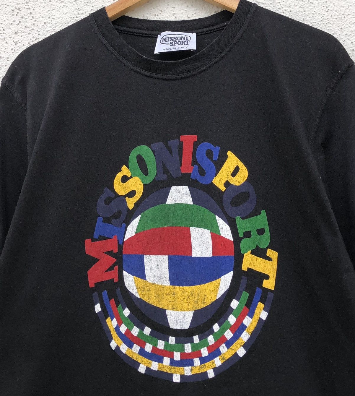 Missoni MISSONI SPORT MADE IN ITALY Big Logo T-Shirt Size US M / EU 48-50 / 2 - 2 Thumbnail