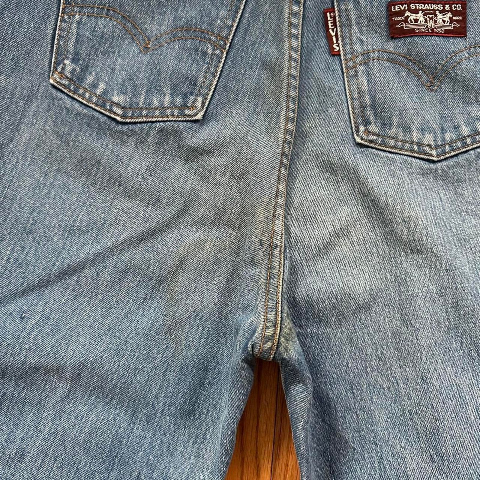 Levi's RARE Vintage Big E Levis Jeans Crazy 60s / 70s size 27" Size 27" / US 4 / IT 40 - 7 Thumbnail