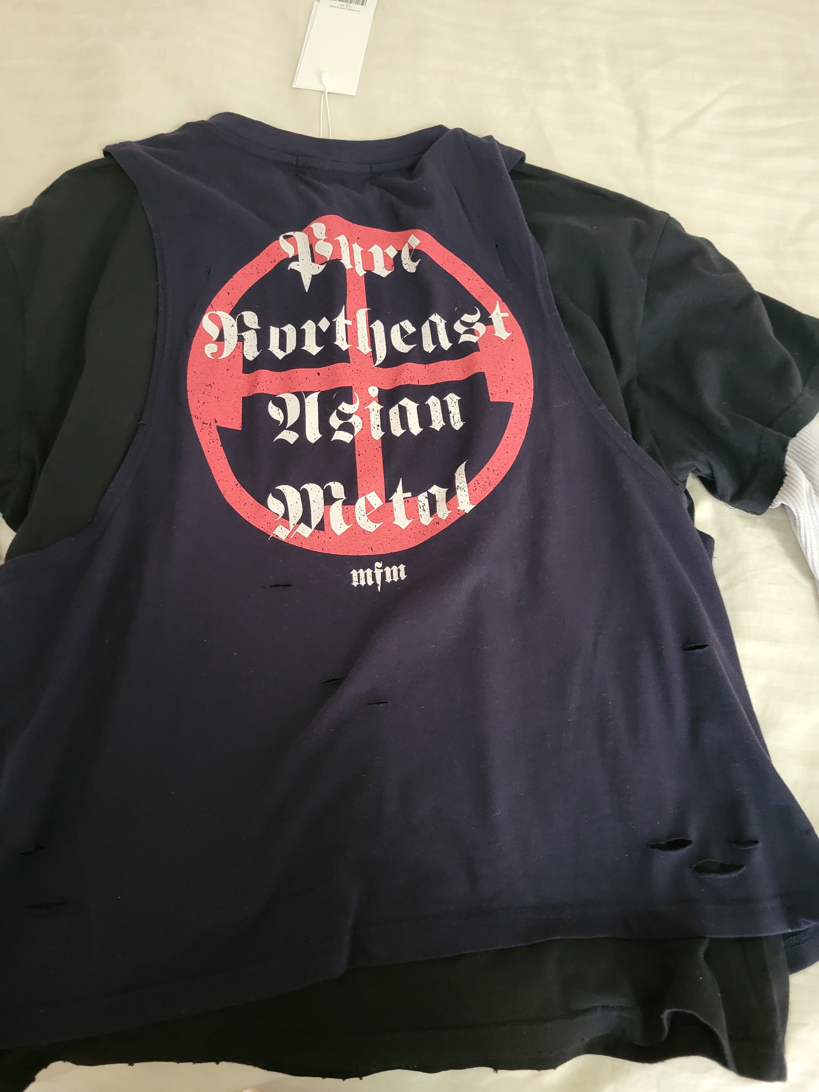 ★人気★【PGR X MFM333.】★3 LAYERED LONG SLEEVE - IVOR.Y★ Other × murd333r.fm Murd333r.FM X Project G/R 