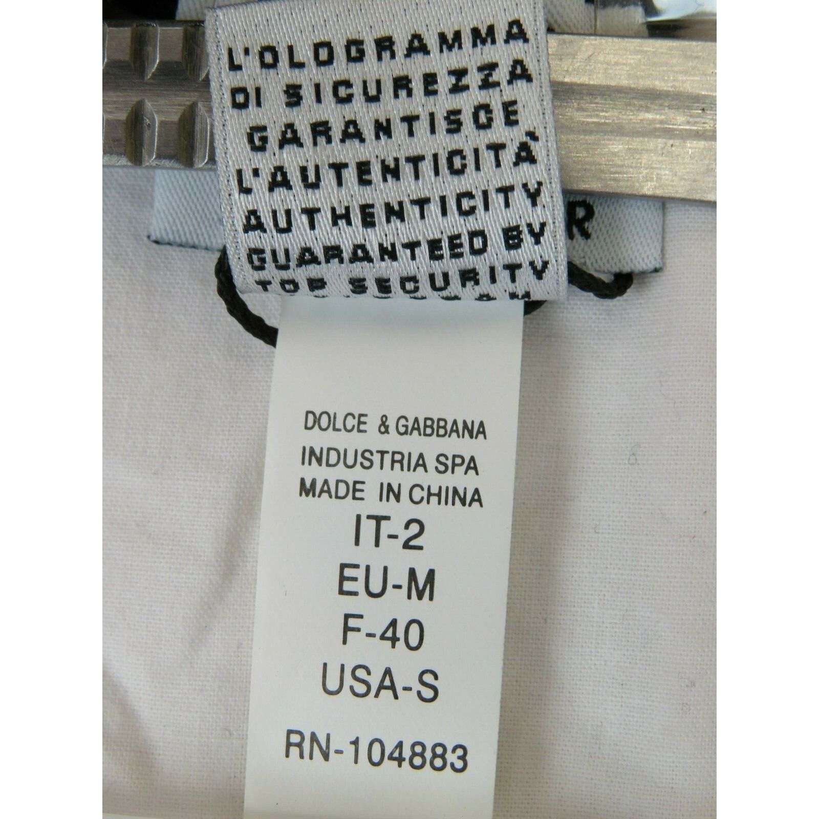 Dolce & Gabbana DOLCE GABBANA BLACK WHITE ZEBRA LOGO BRA STRETCH TANK TOP S Size S / US 4 / IT 40 - 11 Thumbnail