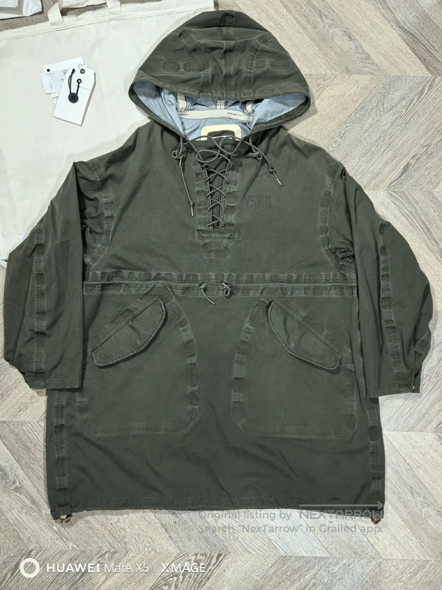 Visvim visvim chinook poncho in waterproof material. Size US XXL / EU 58 / 5 - 1 Thumbnail