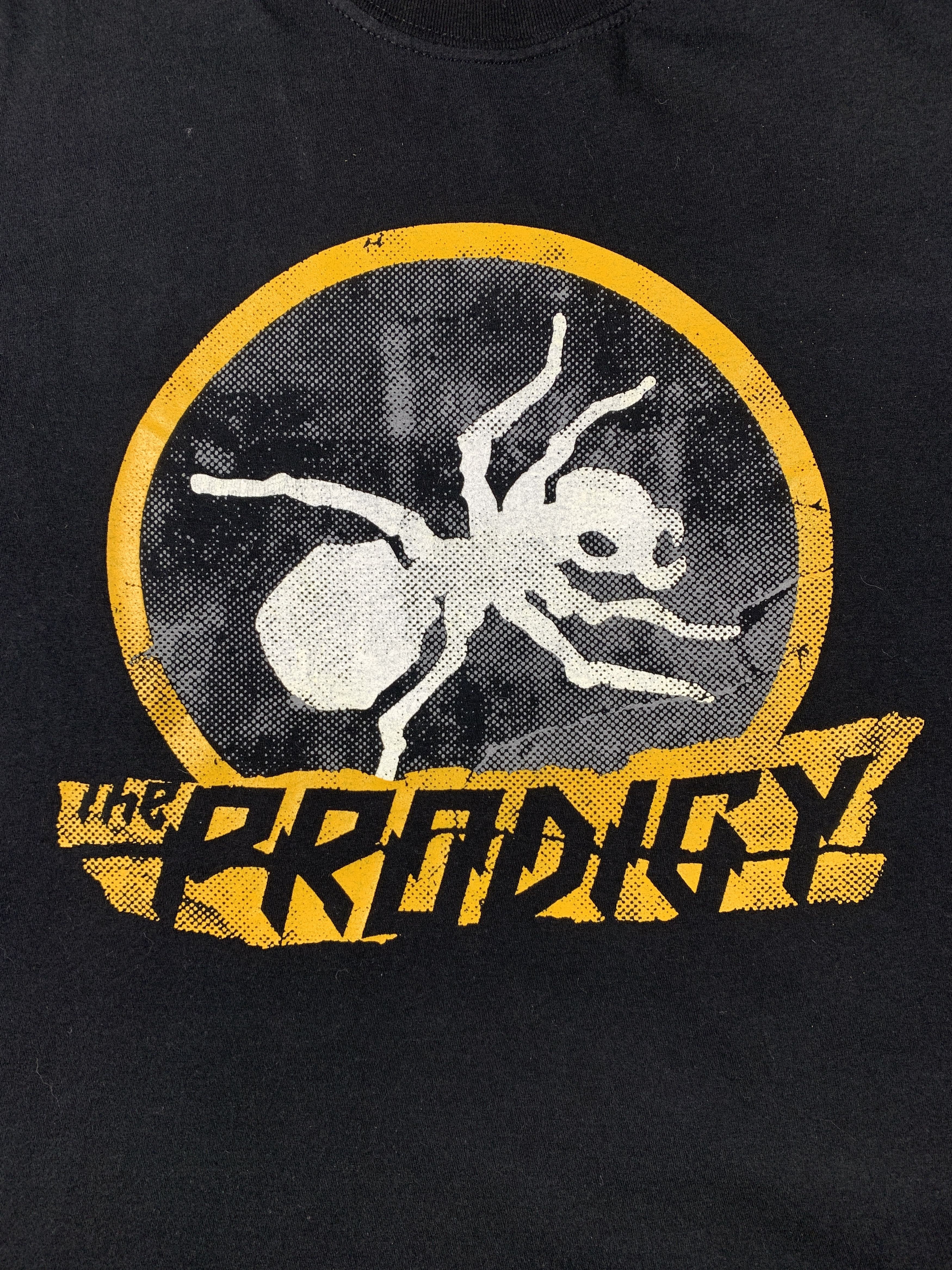 Band Tees × Vintage RARE 90s Vintage The Prodigy Promo Big Beat Band T Shirt Size US M / EU 48-50 / 2 - 3 Thumbnail