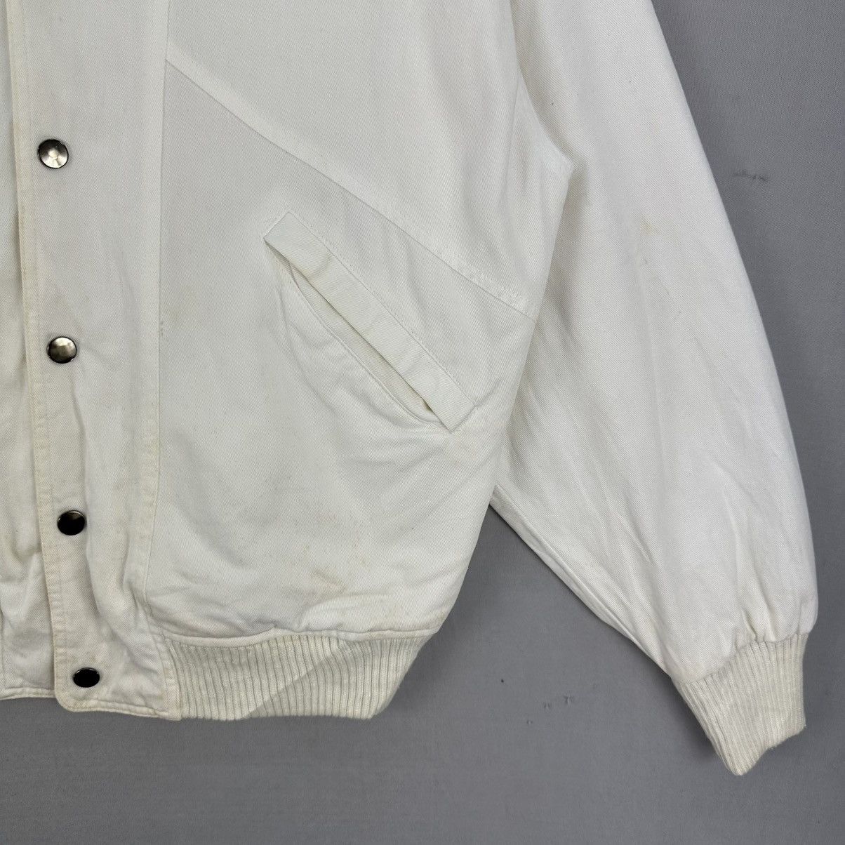 Vintage Vintage 90's Moriwaki Racing Japan Varsity Jacket Size US M / EU 48-50 / 2 - 3 Thumbnail