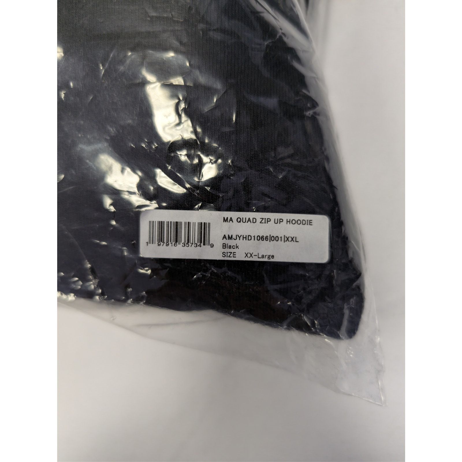 Amiri o1rshd1 MA Quad Zip up Hoodie in Black Size US XXL / EU 58 / 5 - 21 Thumbnail