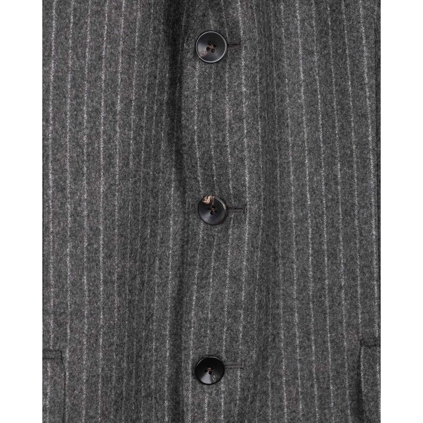 Boglioli Vintage boglioli classic gray pinstripe wool blazer jacket Size US L / EU 52-54 / 3 - 8 Thumbnail