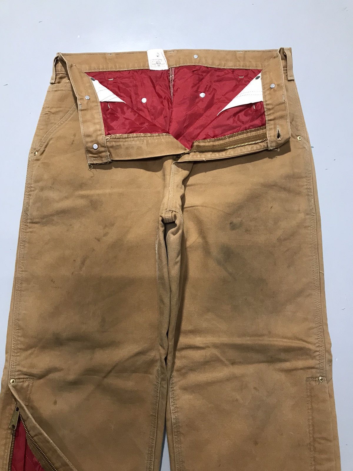 Carhartt Vintage Carhartt B10 BRN quintet line workwear denim Size US 34 / EU 50 - 5 Thumbnail