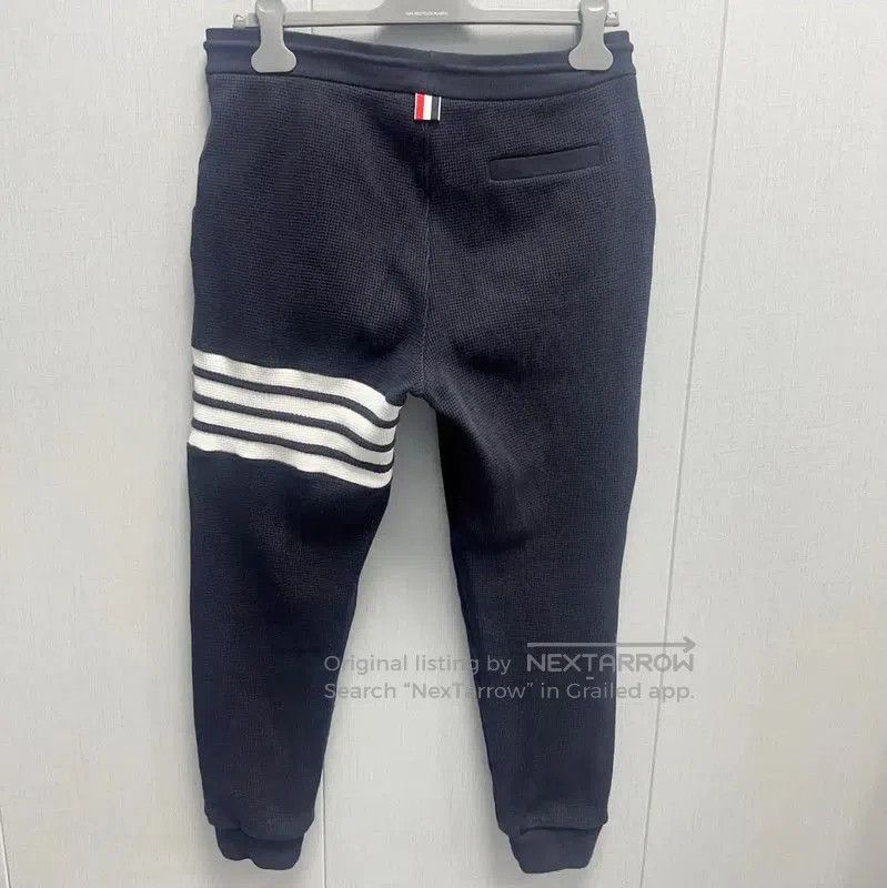 Thom Browne Thom Browne Black Cotton Casual Pants . Size US 26 / EU 42 - 2 Thumbnail