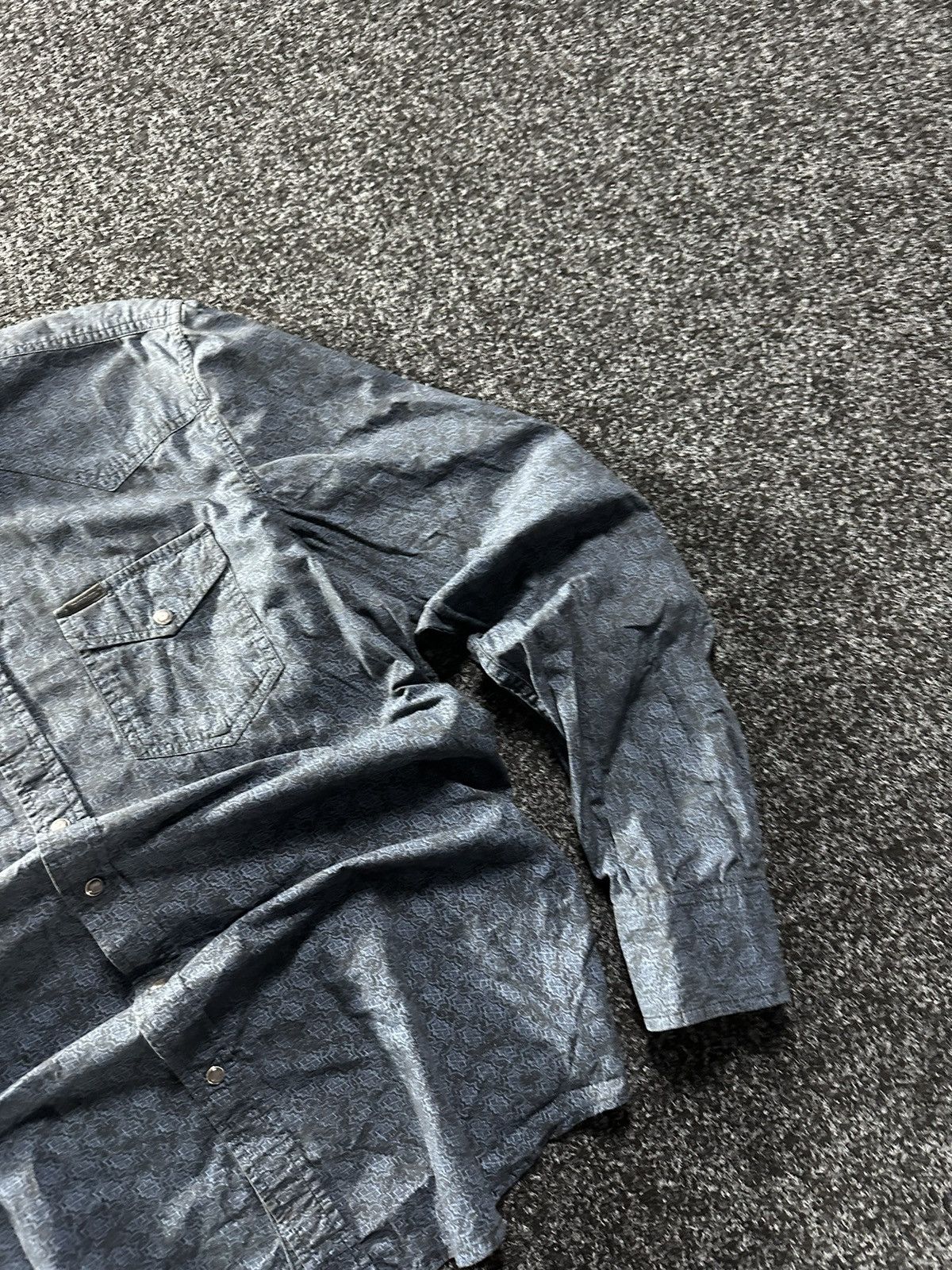 Diesel × Vintage 🚨VNTG Diesel Avant-garde Shirt 90s very rare ZEGNA STYLE Size US XL / EU 56 / 4 - 3 Thumbnail